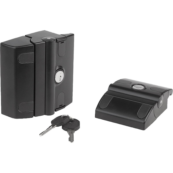 Snap Lock Form:A, Aluminum Black, Bn=8/10